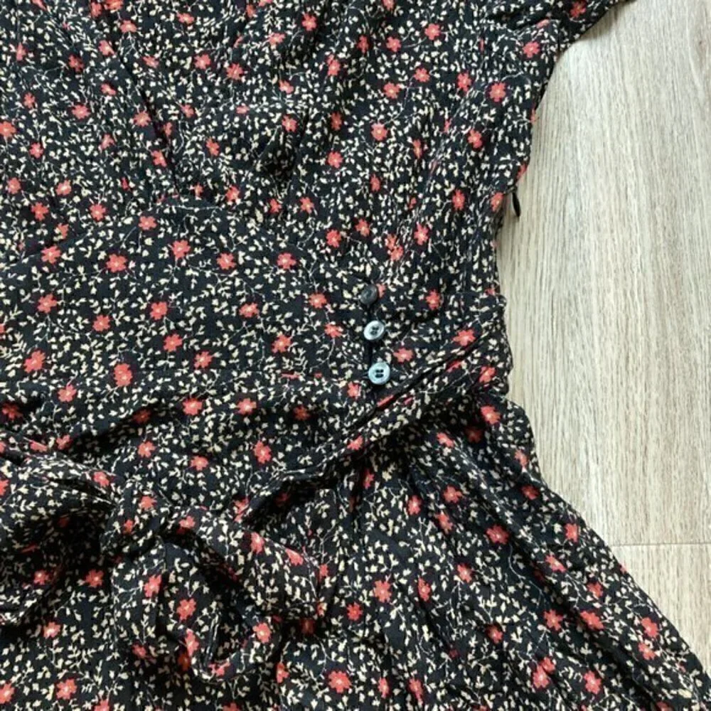 Free People Fortuna Floral Mini Dress Size XS